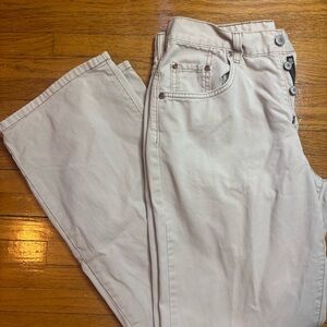 Lucky Brand Khaki Straight-Leg Jeans